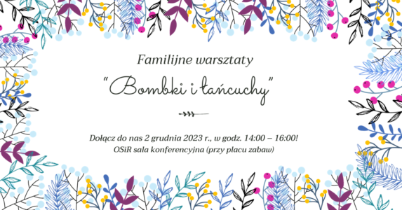 OSiR warsztaty familijne